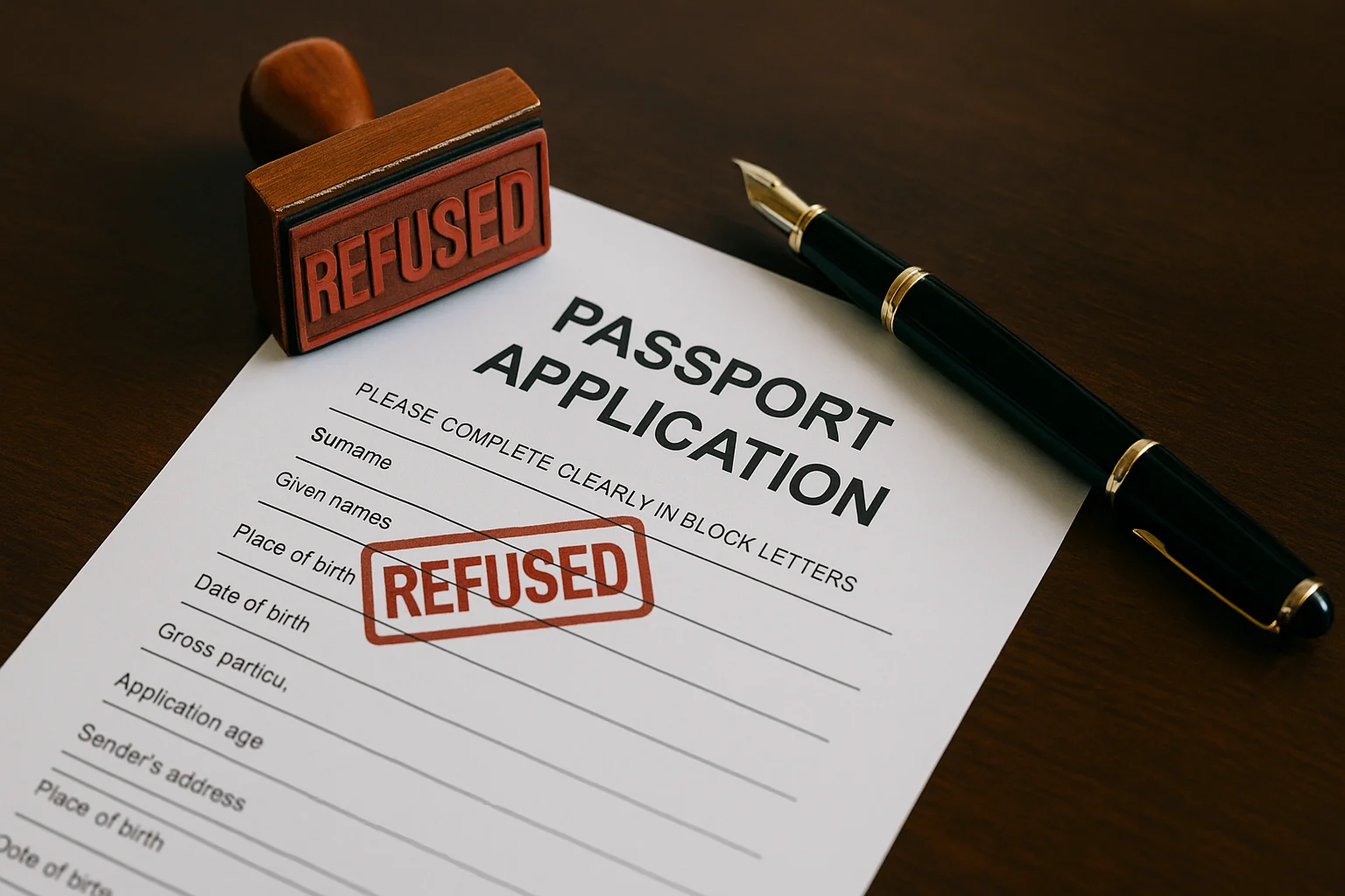 If the Application Is Refused — illustration 1